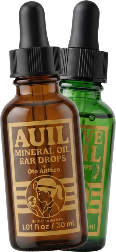 Auil Original + Olive Auil Ear Drops Bundle